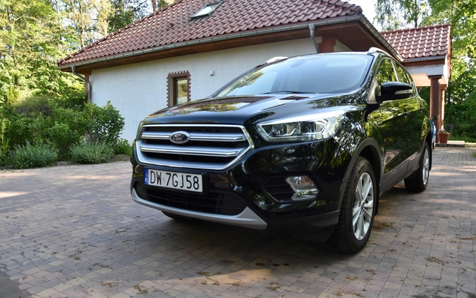 Ford Kuga cena 89500 przebieg: 99500, rok produkcji 2019 z Wrocław małe 497